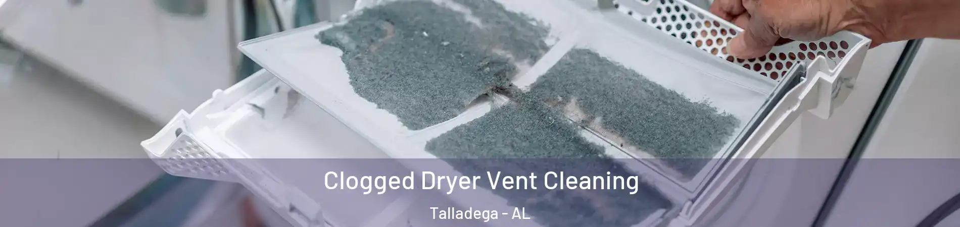  Clogged Dryer Vent Cleaning Talladega - AL